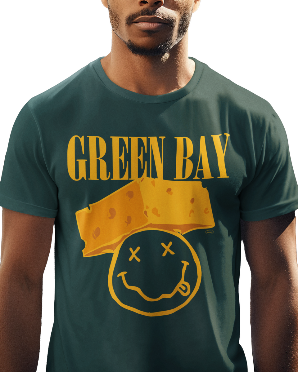 Green Bay Cheesehead T shirt Wiscoball Sports Co