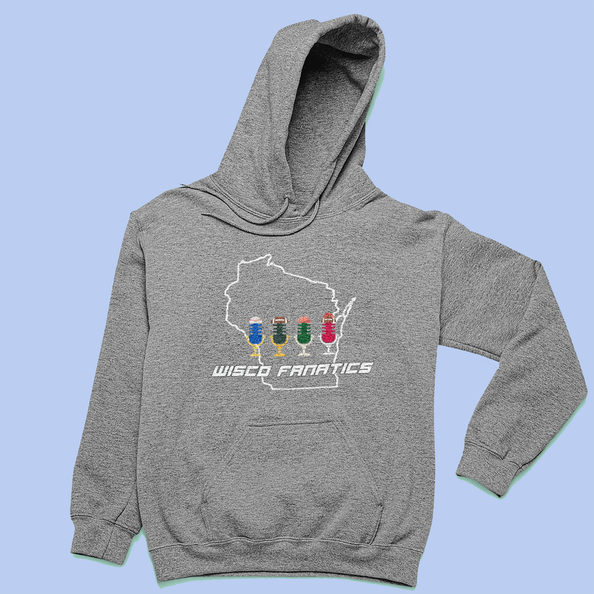 Wisco Fanatics Hoodie – WiscoBall Sports Co