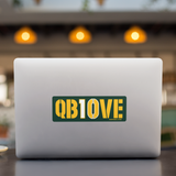 Green Bay QB10VE Sticker