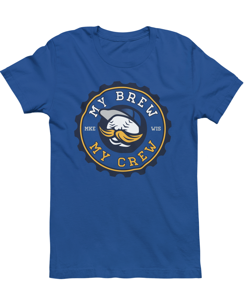 Milwaukee brewers brew 2024 crew t shirt